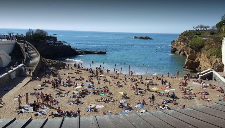 Apartamento L'Etape, 2Ch, 250M Gde Plage, Tt A Pieds, Parking Couvert Biarriz Exterior foto